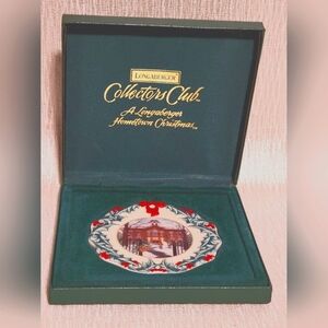 Longaberger Collector's Club Christmas Ornament Longaberger University 1996